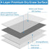 White Board Roll, 11ft Dry Erase Paper, AFMAT Wall Sticker with Adhesive Backing, 2 Rolls