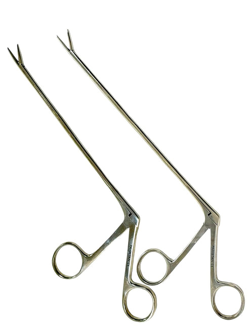 2 Pack - Alligator Ear and Nose Forceps - Micro Grasping Jaws