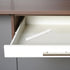 4pcs Set, Lurrose Furniture Drawer Slides and Plastic Guide Accessories Side Mount Drawer Tracks for Cabinet, Dresser