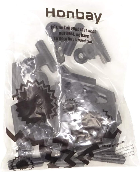 Honbay 20PCS Black Metal Bulldog Clips, 30mm (1.2inch) for Documents, Planner Pages, Receipts, Pictures