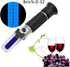 VGVGV 0-32% Brix Refractometer, Auto Refractometer Sugar Concentration ATC Sweetness Tester Fruit Sugar Meter