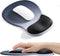 EooCoo Ergonomic Mouse Pad with Gel Wrist Rest Support Middle Concave Design, Relieve