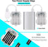 33FT 100 OMIKA LED Fairy Lights LEDs Battery Operated String Light, Waterproof Multi Color Changing Fairy Lights