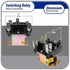 General Purpose Switching Relay APSWR-342, 90-342, 208-240 VAC Coil, DPDT for HVAC and Electrical Installations