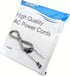 HQRP AC Power Cord Compatible with Shark Navigator Lift-Away Pro NV355 NV356 NV356K NV357 NV355CS NV356KCS NV356E