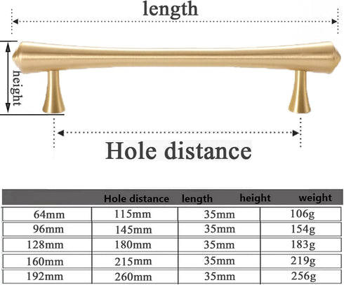 YHBZ 2X Pulls,Holedistance160mm 4X20mm Cabinets,Holedistance96mm Furniture Handles,T Bar Drawer Wardrobe Door
