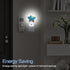 Gift,0.5W Underwater World Night Light,Sea Ocean Fish Plug-in Star Night Lights with Dusk-to-Dawn Sensor