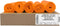 Ultrasac Heavy Duty 55 Gallon Orange Trash Bags - (Value 50 Pack)