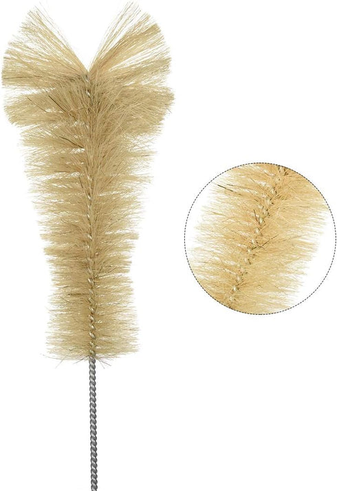 uxcell Laboratory Test Tube 500ml Conical Flask Bristles Cleaning Brush