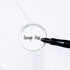 Avery Metal Rim Key Tags: 1.25" Diameter, White, 500 Tags with Strings