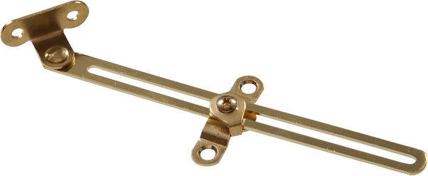 Hardware Essentials 853092 Friction Assisted Lid Support, Both Sides, Brass