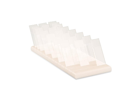 Heathrow Scientific - HEA15981A HD15981A Polyethylene Microscope Slide Holder, 40 Slide, 298mm Length x 105mm Width x