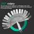 Stainless Steel Feeler Gauge - Dual Reading Combination Gap Thickness Measure Inch & Metric 0.127-0.508mm / 0.005