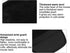 ZJchao Heated Pad, Hand Warmer Pad USB Heated Computer Mousepad for Men Women Desk Accessories (Black)