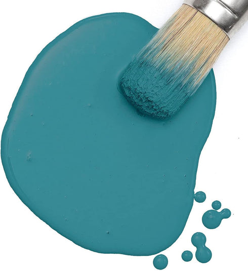 Milk Paint By Fusion 11.5 Oz Ultra durable, No Brushstrokes, Zero VOC & Echo Friendly Paint - Poolside