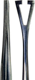HTS 164P1 6.25" Triangle Slotted Locking Pennington Forceps