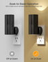 Likelgn 4 Pack Dimmable Night Light Plug into Wall, LED Nightlight with Dusk to Dawn Sensor, Soft White Glow