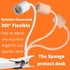 EAGLOD LED Clamp Light, Portable Clip Light with 3 Brightness, USB Plug, 360 Flexible Gooseneck for Night Reading