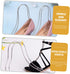 2pcs MAGICLULU Sandal Display Stands Shoe Rack Holders Sturdy Walking Shoes Organizers