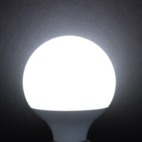 G25 (G80) Bulb 8W, 60W 120V, E26 5000K, Pack 3 Simba Lighting LED Vanity Globe Light for Bathroom, Makeup Mirror |