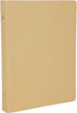 Blank A5 Kraft Paper Hardcover 6-Holes Round Ring Binder Protector for Notebook Diary Journal,School Office Stationery Supplies Loose Leaf Binder Folder File Cover Organizer Planner by RUIXIB