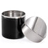 ZOOFOX Set of 2 Mini Trash Cans with Swing Lid, Brushed Stainless Steel Countertop Garbage Bins for Office