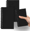 Jutom 2 Pcs Small Spiral Notebooks, Memo Pads 3 x 5 Inch, Pocket Notebooks Lined College Ruled Journal, 120 Pages