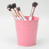 Pen Holder Cup for Desk, Metal Marker Organizer, Small Tinplate Flower Pot for Office Home Storage (2 Pack, Gold)