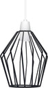 Bulb Bulbs (Pack 1) Black Metal Light Cage Vintage Wire Lamp Guard for Pendant Lights, Wall Sconce & Edison DIY Lamp