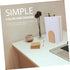 Wooden Bookends for Desk Organization - Simple Style