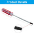 T30 Torx Screwdriver, Magnetic Head with Insulated PVC Handle, 125mm Working Length for Repairing DIY