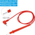 PATIKIL Multimeter Test Leads Set, Banana Plug 1000V 10A Test Cable with Probes for Electrical Circuit Test Measurement, Black Red