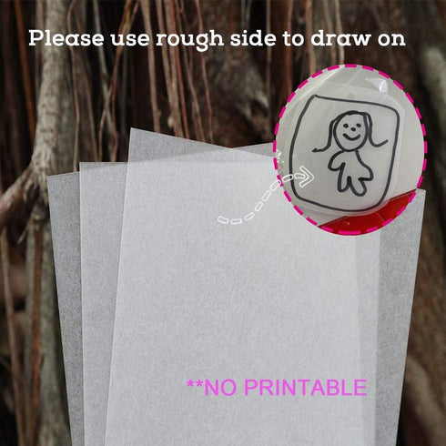 Shrink Plastic Sheets, 25 Pieces, 20 X 14.5cm