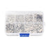 600 Pcs Wire Ferrules Kits, 7 Sizes Tinned Copper Crimp Connector AWG 22-10 Non Insulated Ferrules