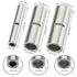 Baomain 75pcs Copper Metal Uninsulated Wire Ferrule Cable Crimp Terminals, 10-12 AWG, 14-16 AWG, 18-22 AWG