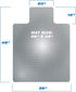 Chairs,36 48 Carpet Mat for Desk Chair, High Pile Carpet Protector Chair Mat, Floor Mats for Rolling x Chair Roller Mat