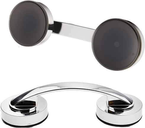 Suction Cup Handle for Glass Shower Door, Window, Suction Grab Bars, Sliding Doors Handle for Bathroom Cabinets