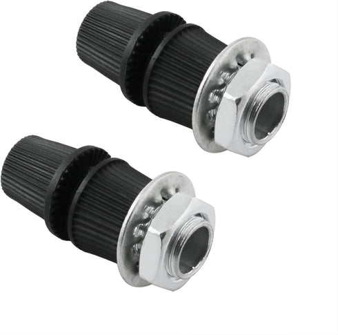 HJGarden 10PCS Lamp Head Lock Wire Buckle Screw DIY Power Cord Retainer Joint Black Chandelier Fitting Suitable