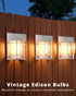 8 Pack Solar Fence Lights, Deck Light Solar Powered, Waterproof Solar Outdoor Lights Decorative for Garden Backyard