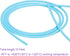 DMiotech 2mm ID 4mm OD 10 Feet Sky Blue Silicone Tube, Industrial Tubing for Water Air Pump