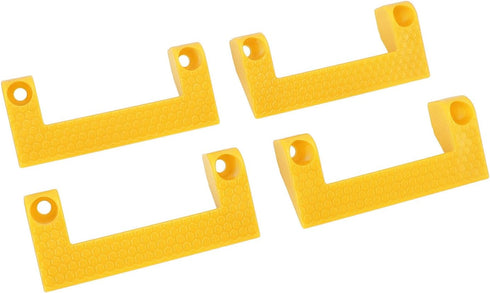 Set 4, LiebeWH Premium ABS Tape Measure Holder Clips of Multifunctional Tool Storage for Garage Workbench Ladder