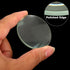 PATIKIL 4" Focal Length Double Convex Lens, 2 Pack 50mm Diameter Glass Optically Polished for Physics Experiment
