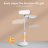 6778B 2700-7000K 700 360 2.5hrs VAVOFO LED Desk Lamp - Touch Control, Adjustable Color Temperature, Lumens, Flexible