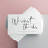 Thank You Cards for Small Business – Elegant Design with Warmest Thanks – 3.5 x 2 Inches, 100 pcs, 300GSM Card Stock