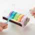 Washi Tape Dispenser & Cutter, Roll Holder Organizer for Masking Tape Desktop DIY Sticker Storage