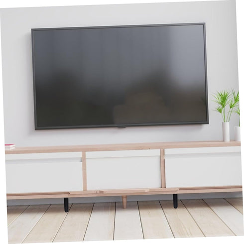 4 Pack Veemoon Height-Adjustable Metal Legs for Furniture Bed Sofa Tv Stand Easy Installation