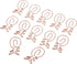 Pineapple Paper Clips, 24pcs, Metal Card File Note Clips for Office School Stationery Scrapbooking Bookmarks