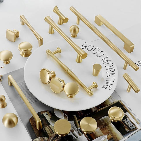 SANCHAKOU 2 Pack 160 128 30Mm Cabinet Door Knobs Chinese Brass Two Hole Bedside Cabinet Shoe Cabinet Drawer Handle * *
