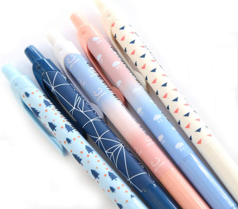 Blue Series Mechanical Pencils, 0.5mm Lead, Automatic Pencil for Drafting, Pack of 5
