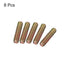 uxcell 8pcs Fully Threaded Rods - 5/16x1-1/4 Carbon Steel Long Threaded Screws for Furniture